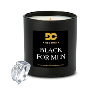 Black For Men Type Men's Jewelry Candle
