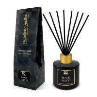 Black Velvet Reed Diffuser Set Black 3.4oz/100mL