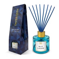 Blue Lagoon Reed Diffuser Set Blue 3.4oz/100mL
