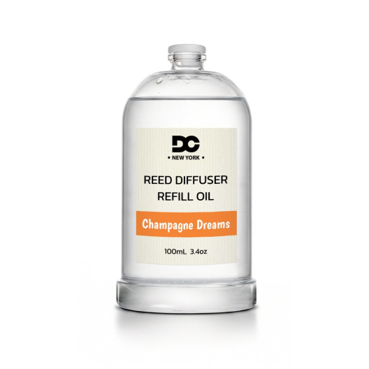 Champagne Dreams Reed Diffuser Refill Oil 3.4oz/100mL Champagne Dreams Reed Diffuser Refill Oil 3.4oz/100mL