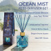 Ocean Mist Reed Diffuser Set Blue 3.4oz/100mL