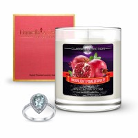 Moonlight Pomegranate Jewelry Candle