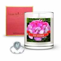 Rose Geranium Jewelry Candle