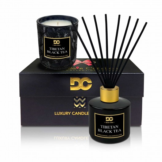 Tibetan Black Tea Candle and Diffuser Gift Set