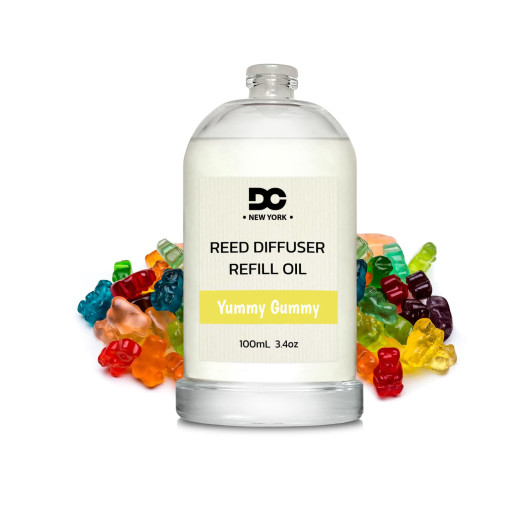 Yummy Gummy Reed Diffuser Refill Oil 3.4oz/100mL Yummy Gummy Reed Diffuser Refill Oil 3.4oz/100mL